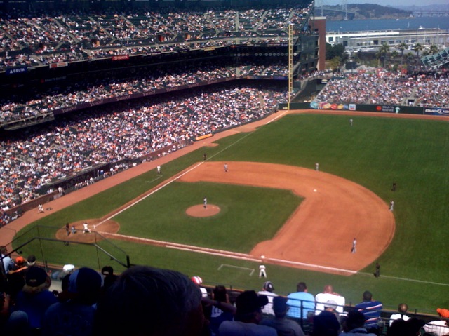 Blogging from the Ballgame