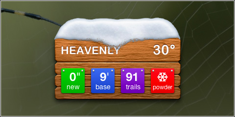 Snow Widget