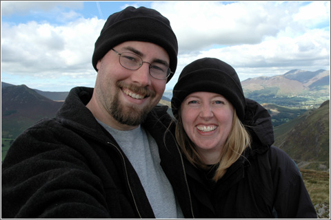 Walt and Tab in Keswick